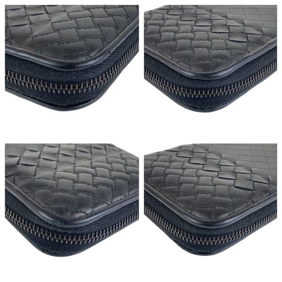 Bottega Veneta Intrecciato Leather Long Wallet